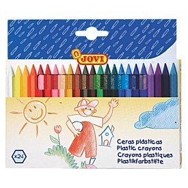 JOVI Plastic Crayons Pk24